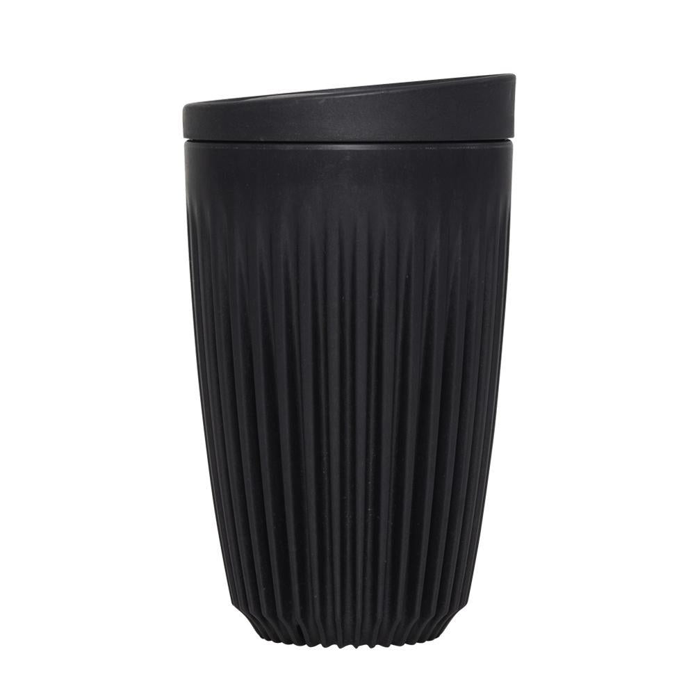Huskee Cup Nachhaltiger Becher - L 360ml Charcoal
