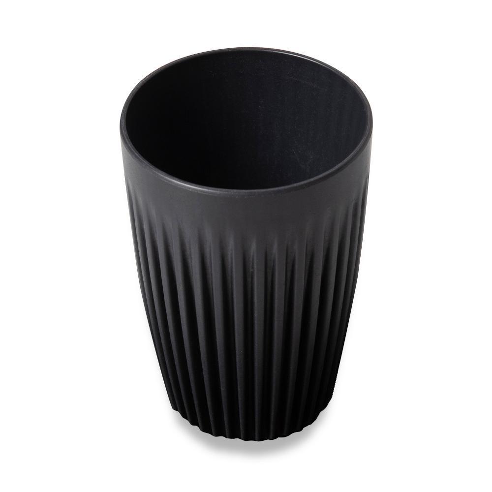 Huskee Cup Nachhaltiger Becher - L 360ml Charcoal
