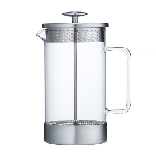 Barista & Co French Press / Pressstempelkanne Core Steel 8 Tassen