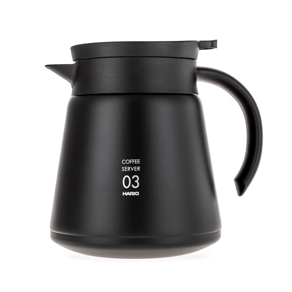 Hario Edelstahl Isolierkanne V60-03 - 800ml Black