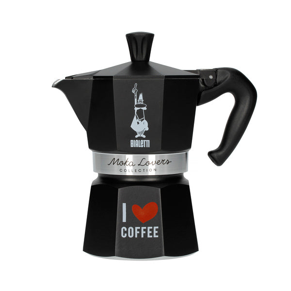Bialetti Moka Express - Moka Lover Limited Edition 3 Tassen