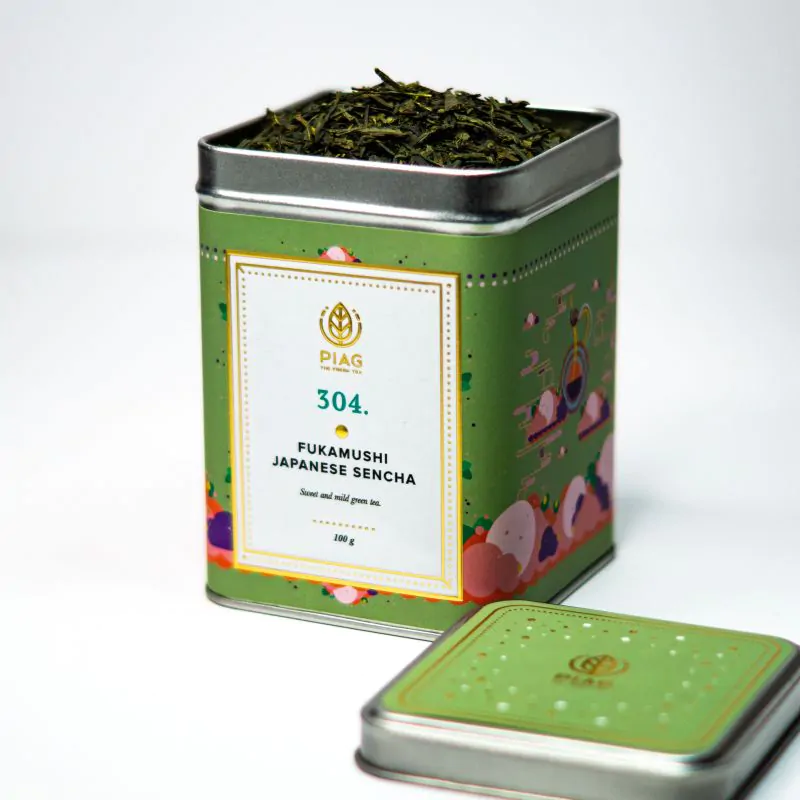 PIAG 304. Fukamushi Japanese Sencha - Teedose