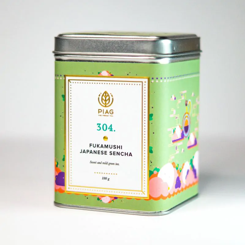 PIAG 304. Fukamushi Japanese Sencha - Teedose