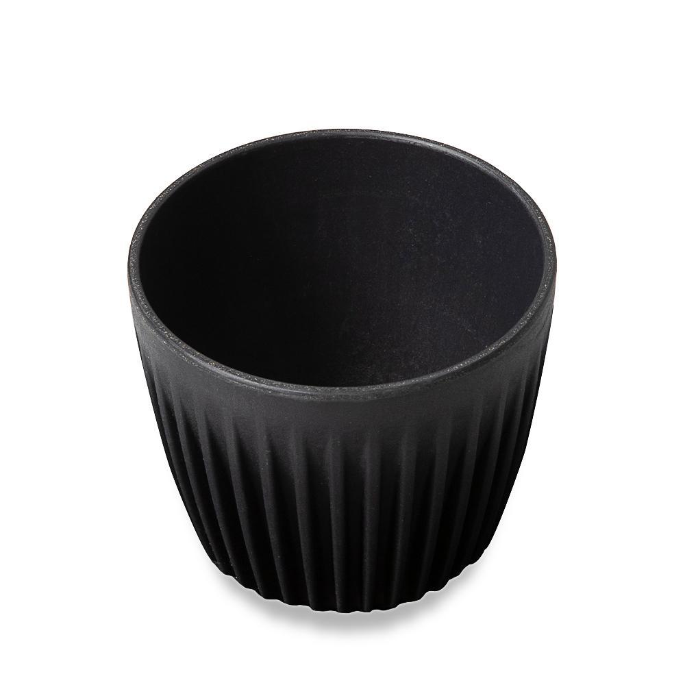 Huskee Cup Nachhaltiger Becher - Small 180ml Charcoal
