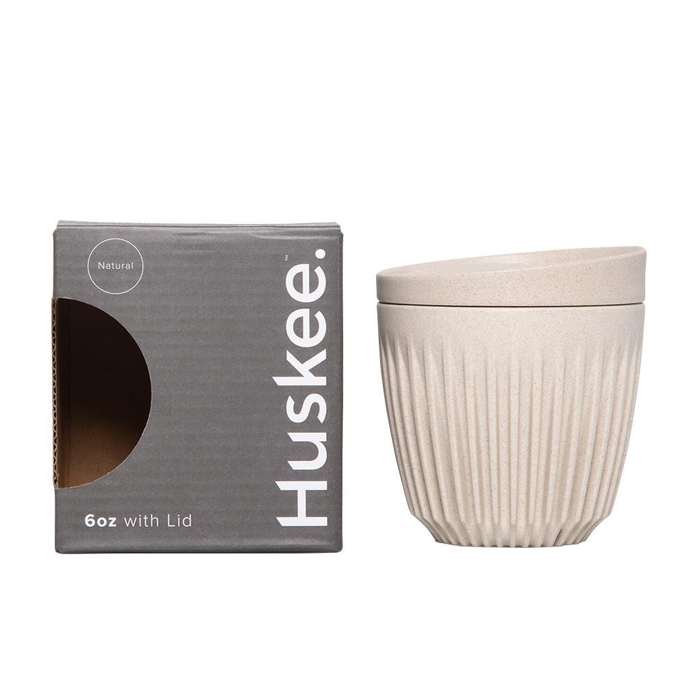 Huskee Cup Nachhaltiger Becher - Small 180ml Natural