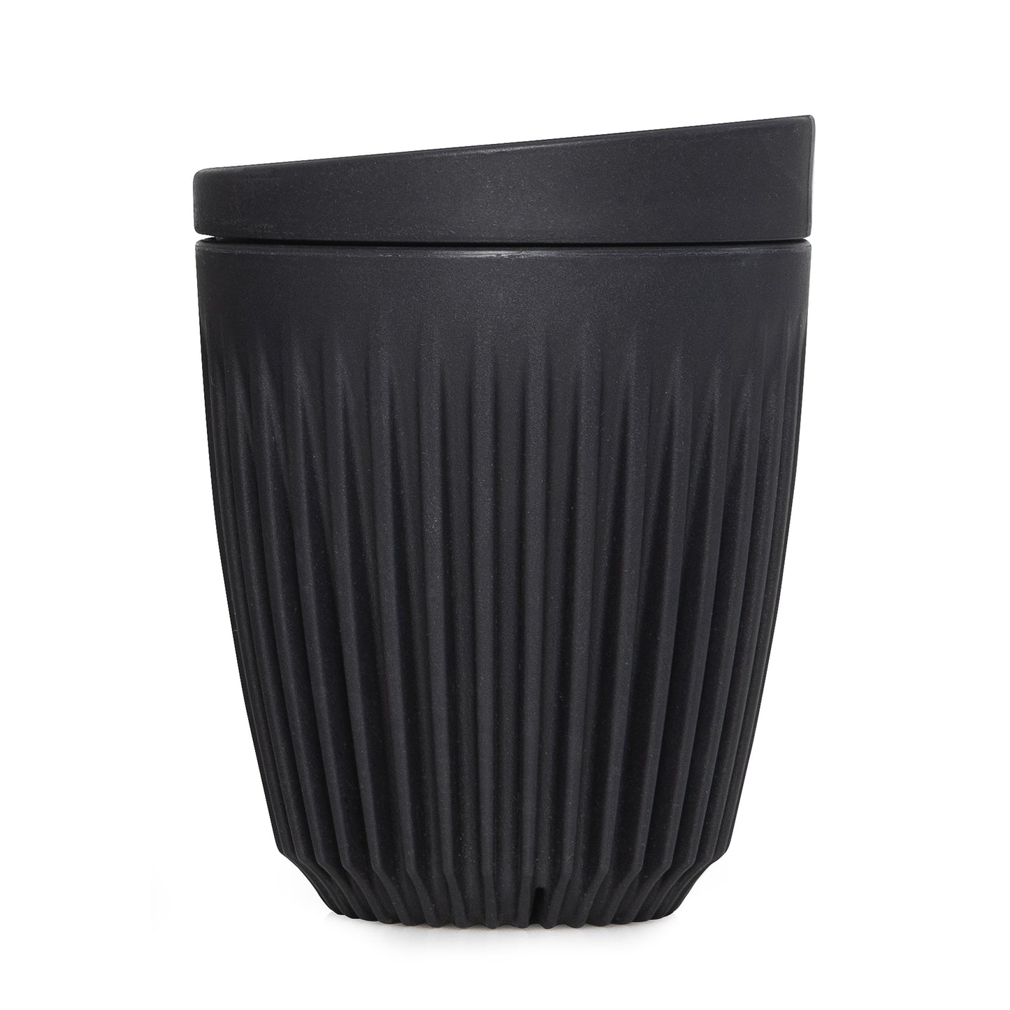 Huskee Cup Nachhaltiger Becher - M 240ml Charcoal