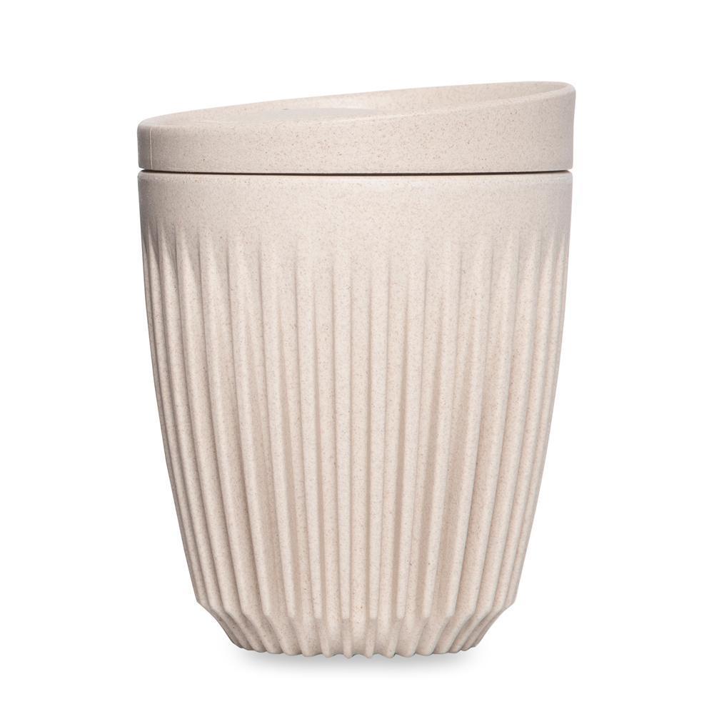 Huskee Cup Nachhaltiger Becher - M 240ml Natural