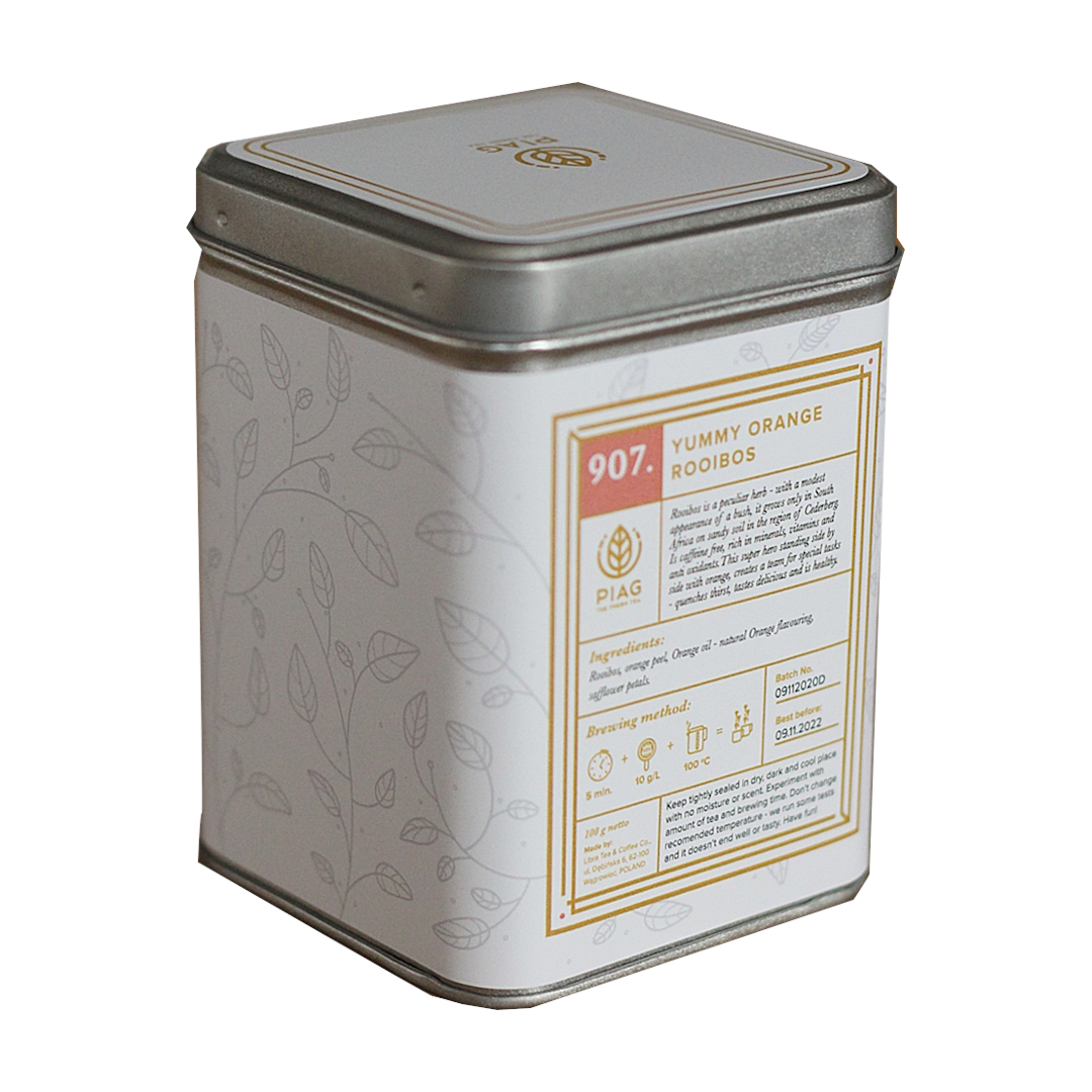 PIAG 907. Yummy Orange Rooibos - Teedose