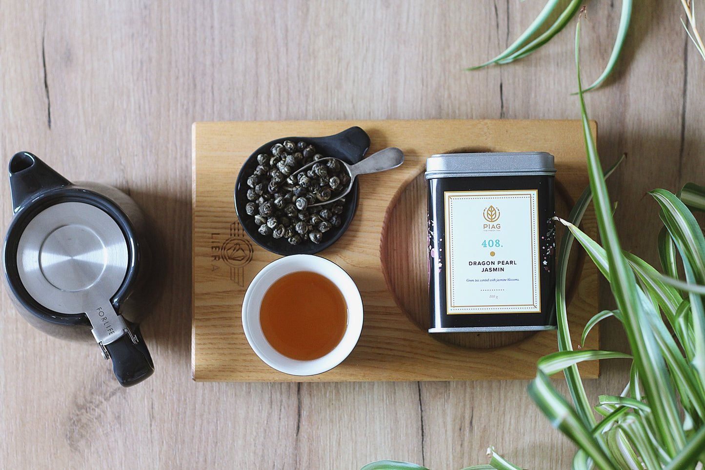PIAG 408. Dragon Pearl Jasmin - Jasmintee - Teedose