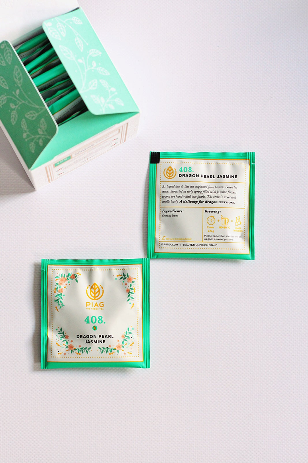 PIAG 408. Dragon Pearl Jasmin - Sachets
