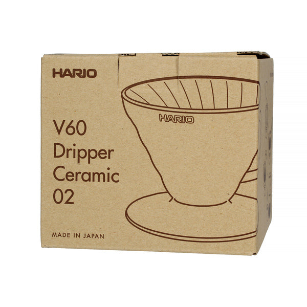 Hario V60-02 Keramik Coffee Dripper - White