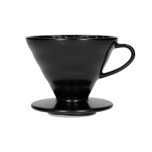 Hario V60-02 Keramik Kaffee Dripper - Matt Black
