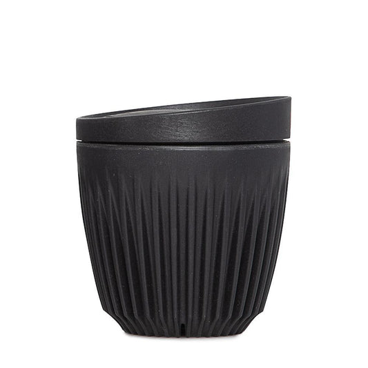 Huskee Cup Nachhaltiger Becher - Small 180ml Charcoal