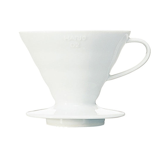 Hario V60-02 Keramik Coffee Dripper - White