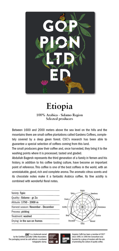 Goppion Limited Edition  Etiopia Kaffeebohnen 500g